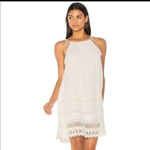 Alice + Olivia Danna tie‎ strap lace dress mini